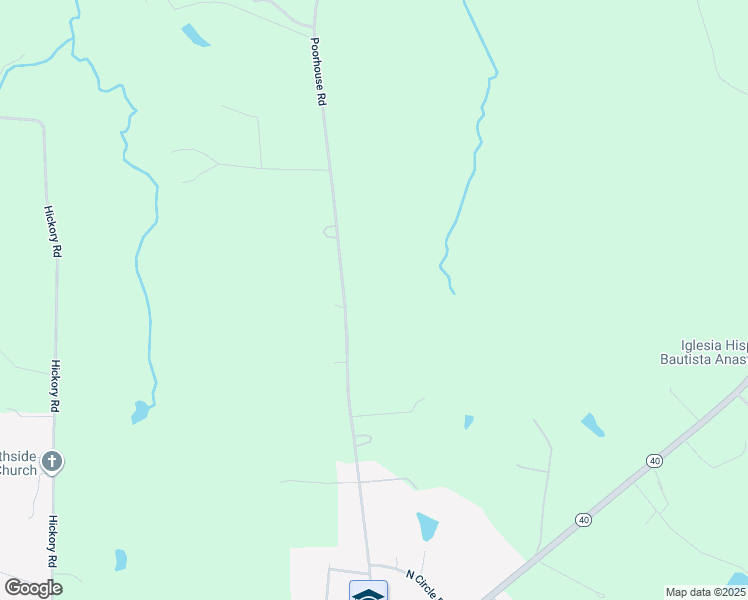 map of restaurants, bars, coffee shops, grocery stores, and more near 9189 Poorhouse Road in Kenbridge