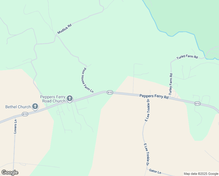 map of restaurants, bars, coffee shops, grocery stores, and more near 2690 Peppers Ferry Road in Wytheville