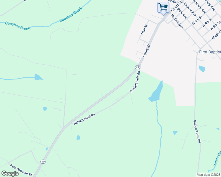 map of restaurants, bars, coffee shops, grocery stores, and more near 13255 Courthouse Road in Victoria