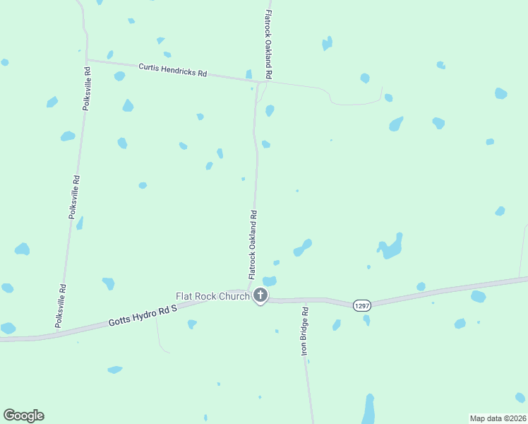 map of restaurants, bars, coffee shops, grocery stores, and more near 4281-4327 Oakland-Flatrock Road in Oakland