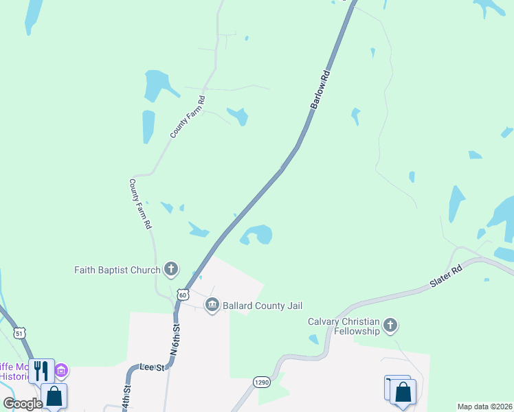 map of restaurants, bars, coffee shops, grocery stores, and more near 1338 Barlow Road in Wickliffe