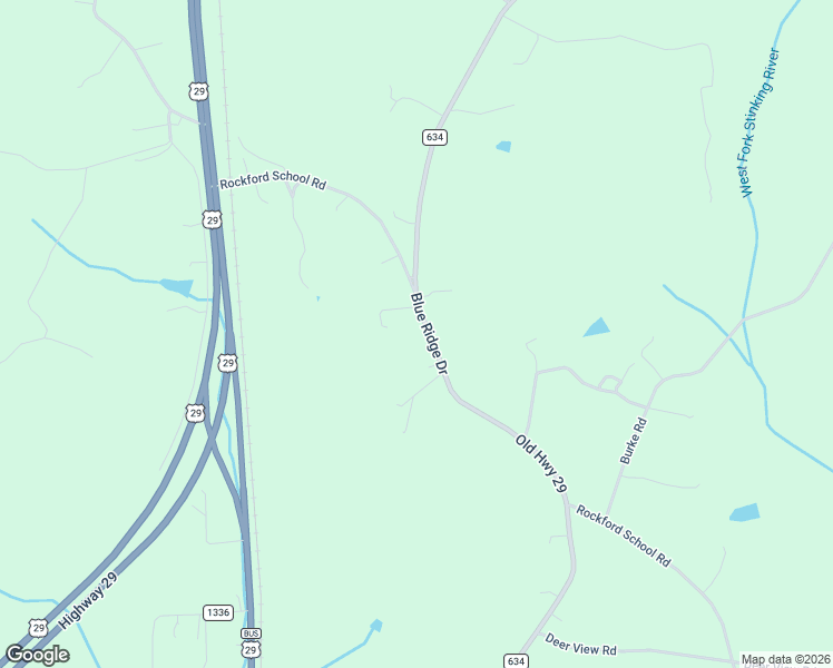 map of restaurants, bars, coffee shops, grocery stores, and more near 1913 Blue Ridge Drive in Gretna