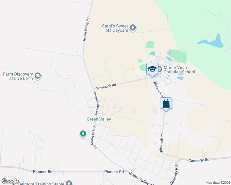 map of restaurants, bars, coffee shops, grocery stores, and more near 277 Wheelock Road in Watsonville