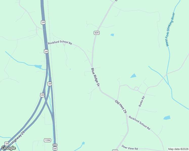 map of restaurants, bars, coffee shops, grocery stores, and more near 1913 Blue Ridge Drive in Gretna