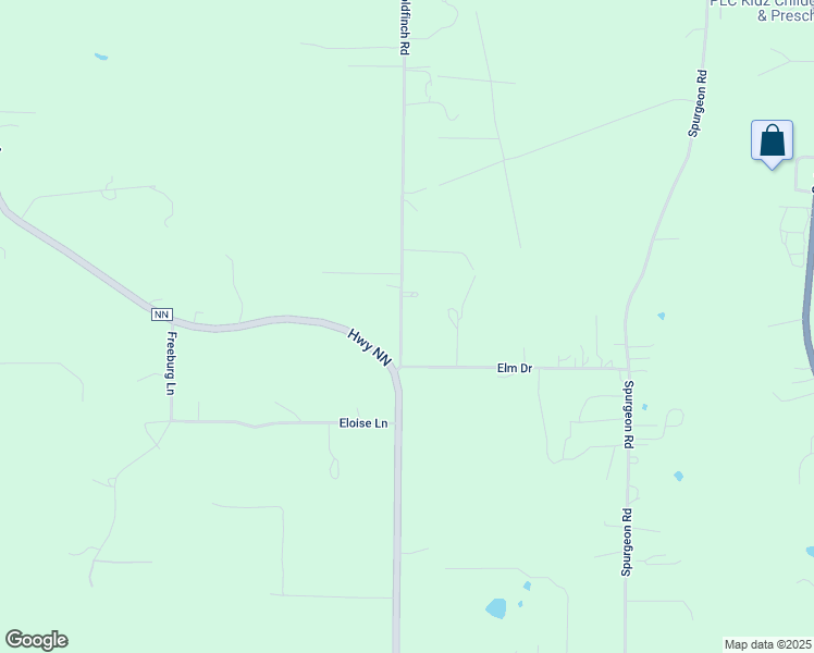 map of restaurants, bars, coffee shops, grocery stores, and more near 6093-6281 Goldfinch Road in Joplin