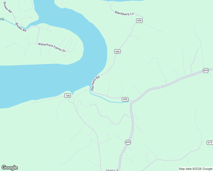 map of restaurants, bars, coffee shops, grocery stores, and more near 2522 Old Hurst Road in Hiwassee