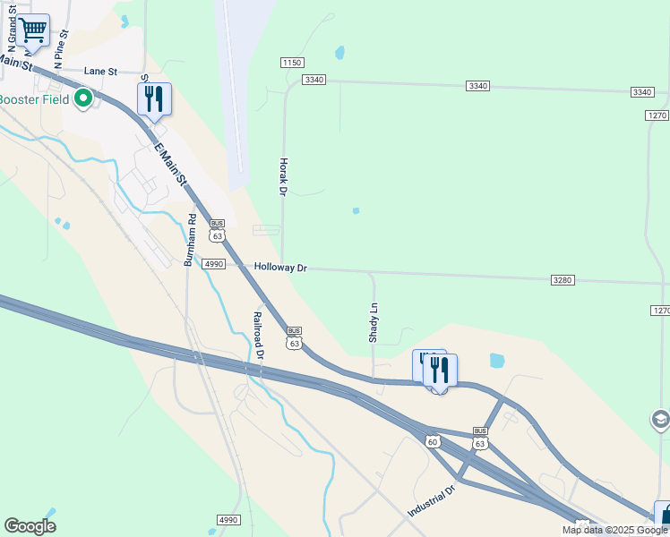 map of restaurants, bars, coffee shops, grocery stores, and more near in Willow Springs