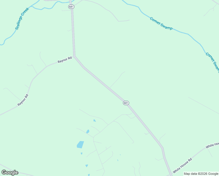 map of restaurants, bars, coffee shops, grocery stores, and more near 11513 Comet Road in Smithfield