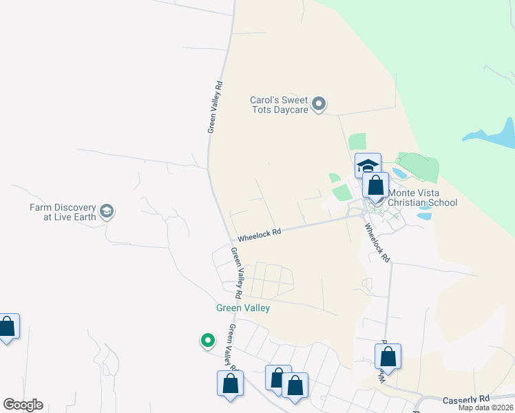 map of restaurants, bars, coffee shops, grocery stores, and more near 171 Country View Lane in Watsonville
