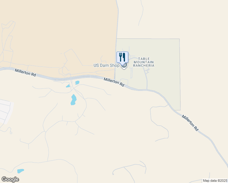 map of restaurants, bars, coffee shops, grocery stores, and more near 21893 Eastmere Lane in Friant