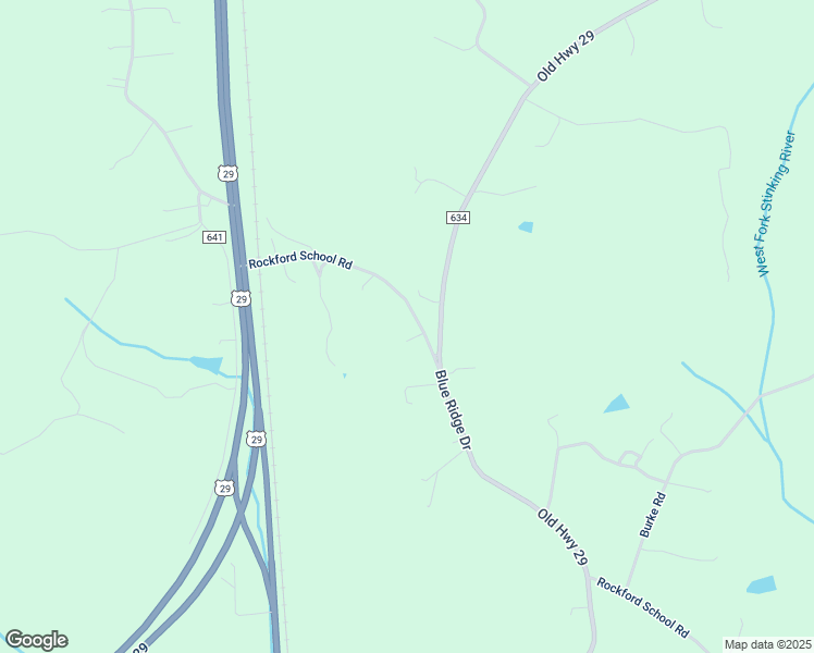 map of restaurants, bars, coffee shops, grocery stores, and more near 5941 Rockford School Road in Gretna