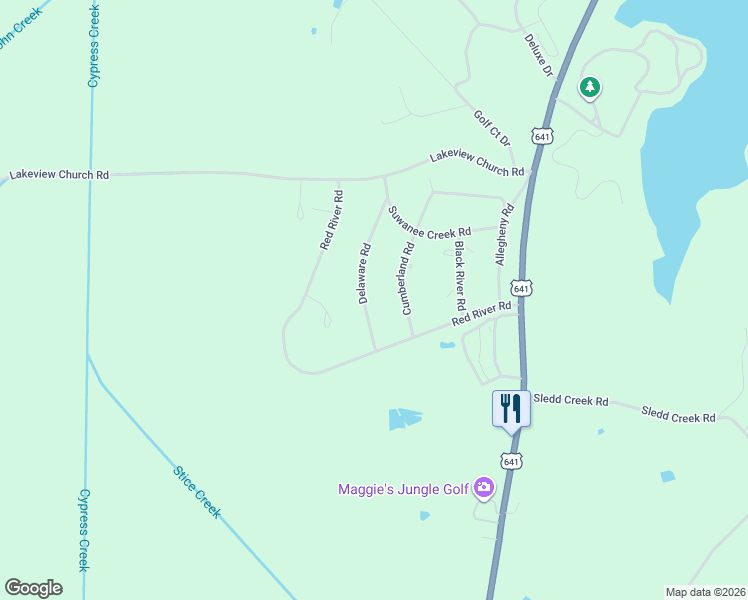 map of restaurants, bars, coffee shops, grocery stores, and more near 40-308 Delaware Road in Gilbertsville