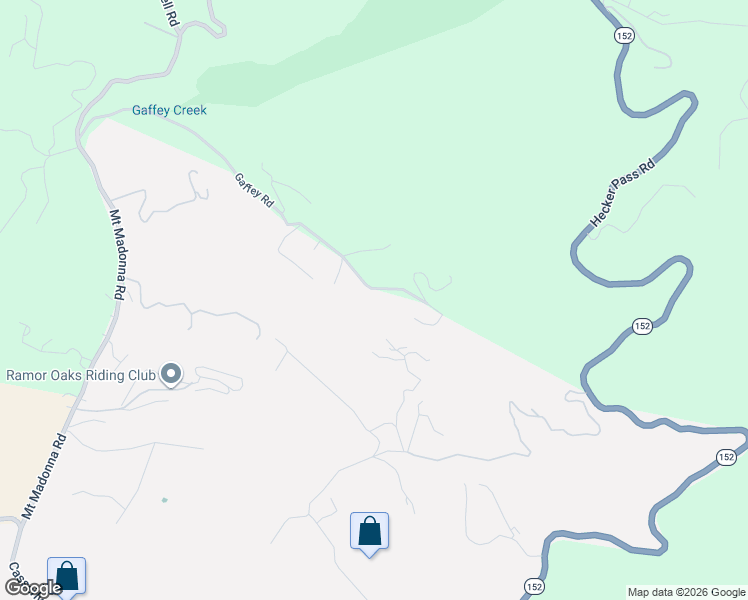 map of restaurants, bars, coffee shops, grocery stores, and more near 262 Gaffey Road in Watsonville