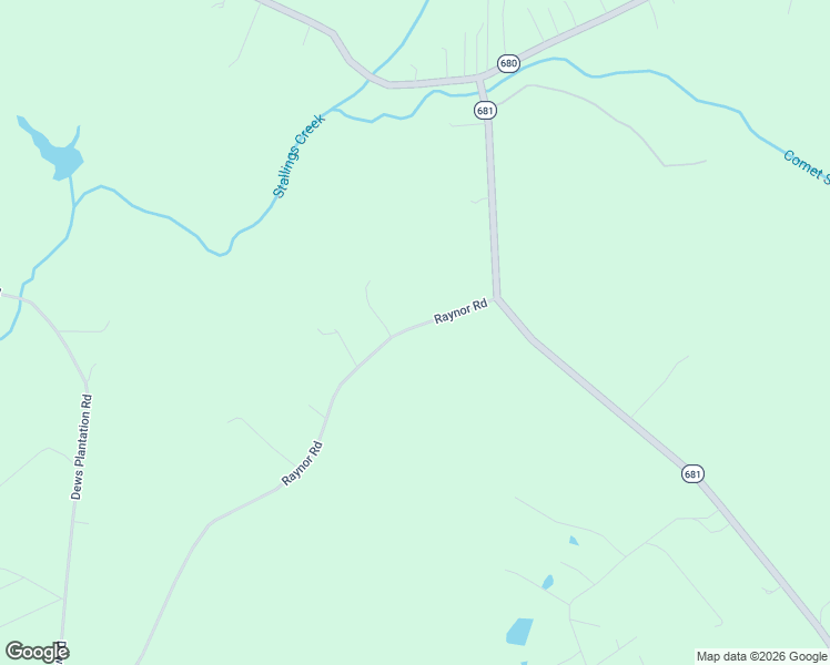 map of restaurants, bars, coffee shops, grocery stores, and more near 11462 Raynor Road in Smithfield