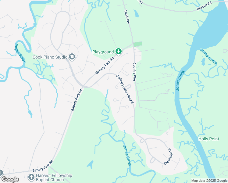 map of restaurants, bars, coffee shops, grocery stores, and more near 11228 Beechwood Lane in Smithfield