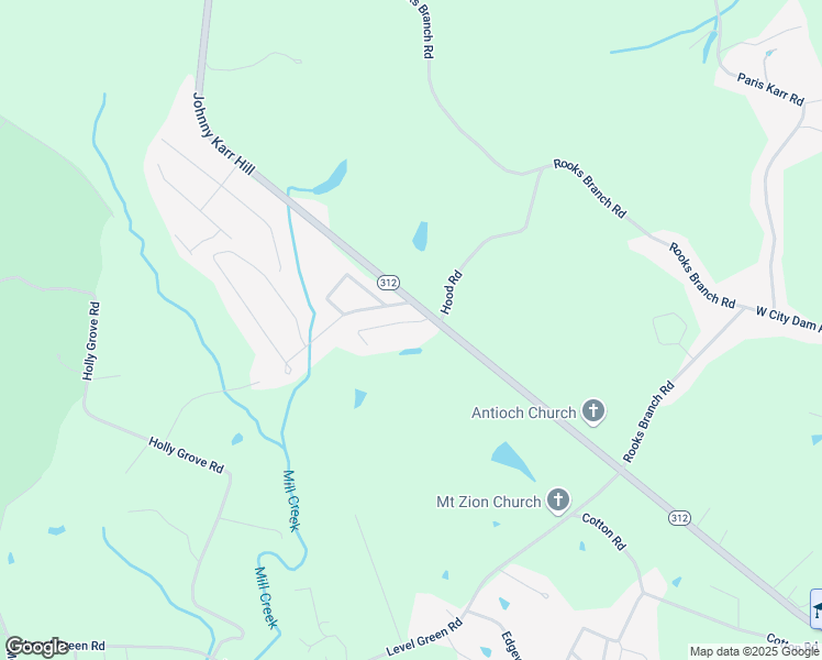 map of restaurants, bars, coffee shops, grocery stores, and more near 53 Smokey Lane in Corbin