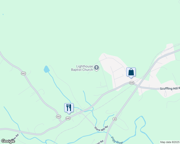 map of restaurants, bars, coffee shops, grocery stores, and more near Jason Street in Franklin County