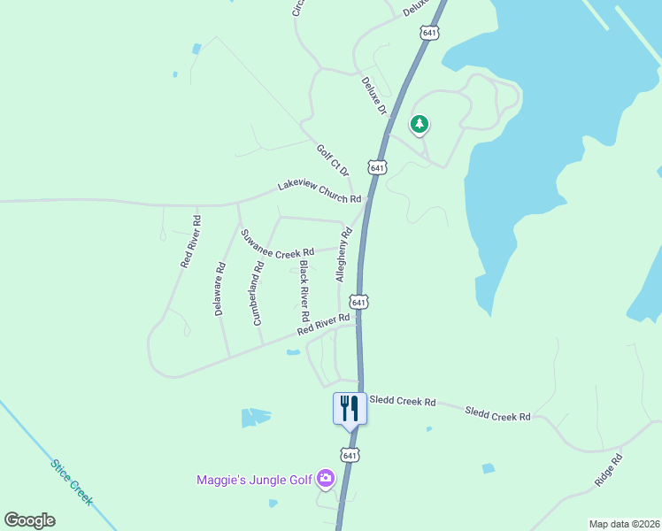 map of restaurants, bars, coffee shops, grocery stores, and more near 56-198 Suwanee Creek Road in Gilbertsville