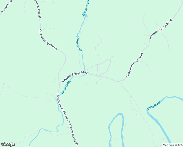 map of restaurants, bars, coffee shops, grocery stores, and more near 289 Huckleberry Ridge Road Northeast in Floyd