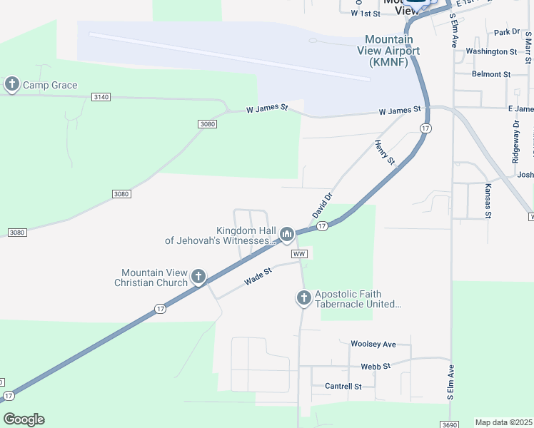 map of restaurants, bars, coffee shops, grocery stores, and more near 303 Dunkin Street in Mountain View