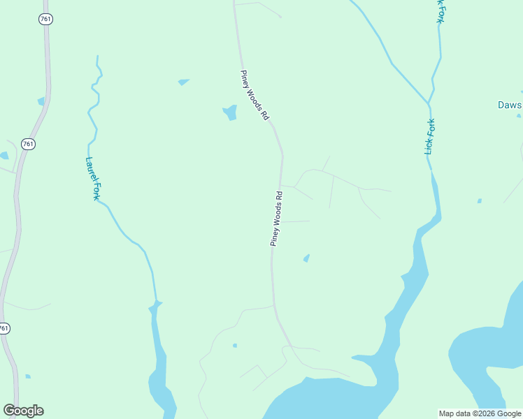 map of restaurants, bars, coffee shops, grocery stores, and more near 1270-1328 Piney Woods Road in Pulaski