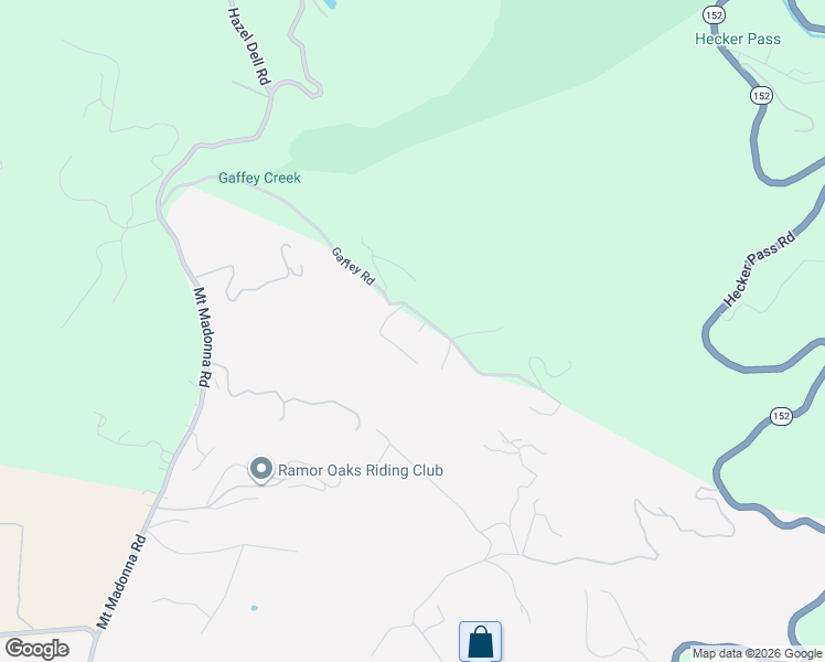 map of restaurants, bars, coffee shops, grocery stores, and more near 206 Gaffey Road in Watsonville
