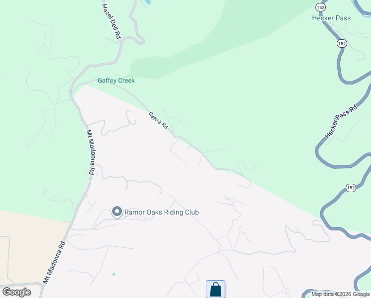 map of restaurants, bars, coffee shops, grocery stores, and more near 206 Gaffey Road in Watsonville