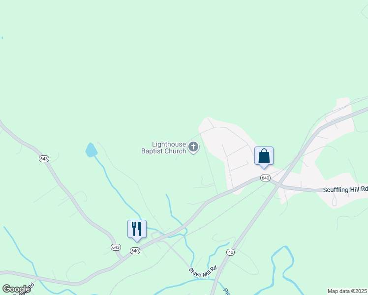 map of restaurants, bars, coffee shops, grocery stores, and more near Jason Street in Franklin County