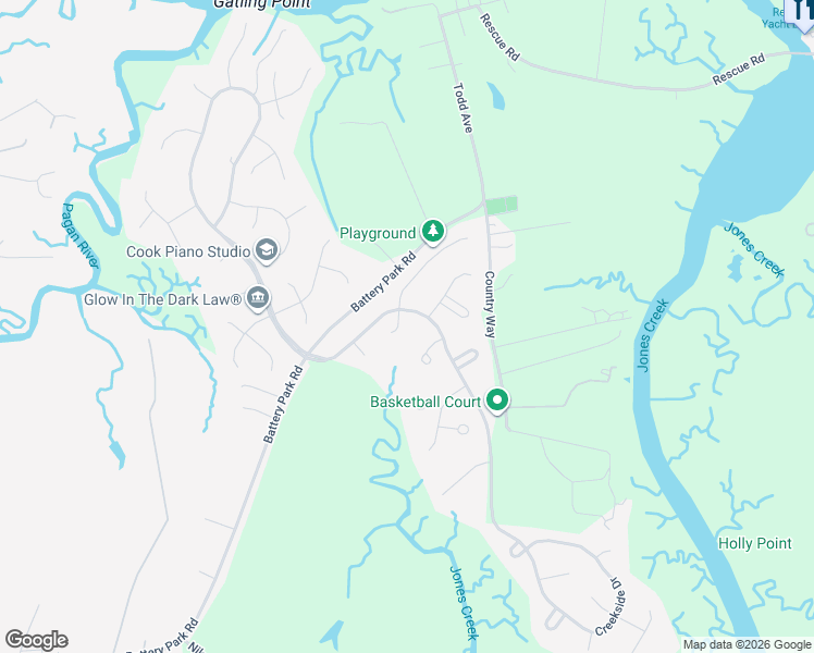 map of restaurants, bars, coffee shops, grocery stores, and more near 11183 Eagle Watch in Smithfield
