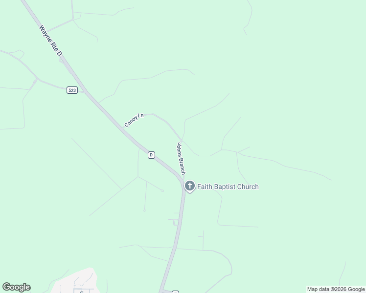 map of restaurants, bars, coffee shops, grocery stores, and more near 26 Post Oak Road in Wappapello