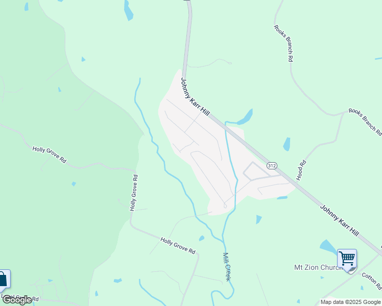 map of restaurants, bars, coffee shops, grocery stores, and more near 48 Verbena Drive in Corbin