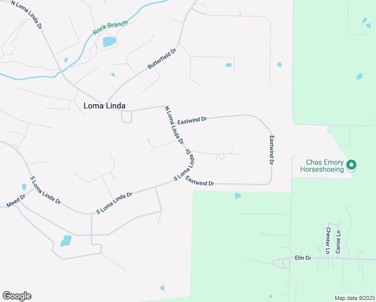 map of restaurants, bars, coffee shops, grocery stores, and more near 3600 Dove Lane in Loma Linda