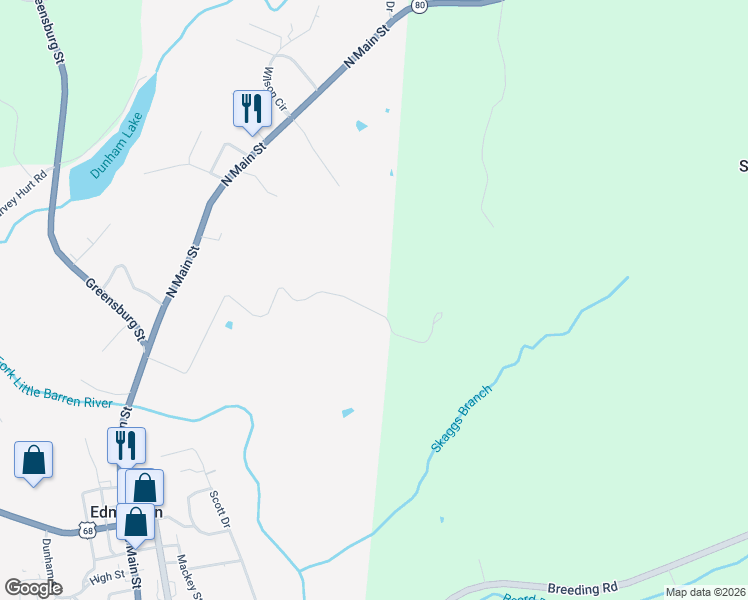 map of restaurants, bars, coffee shops, grocery stores, and more near 761 River Road in Edmonton