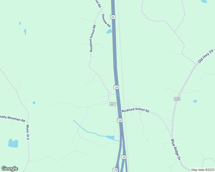 map of restaurants, bars, coffee shops, grocery stores, and more near 6604 Rockford School Road in Gretna