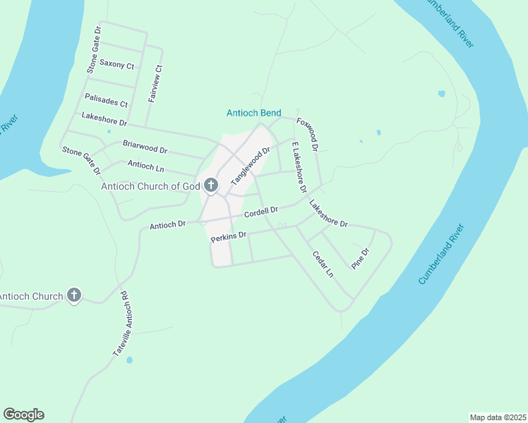 map of restaurants, bars, coffee shops, grocery stores, and more near West Lakeshore Drive in Burnside