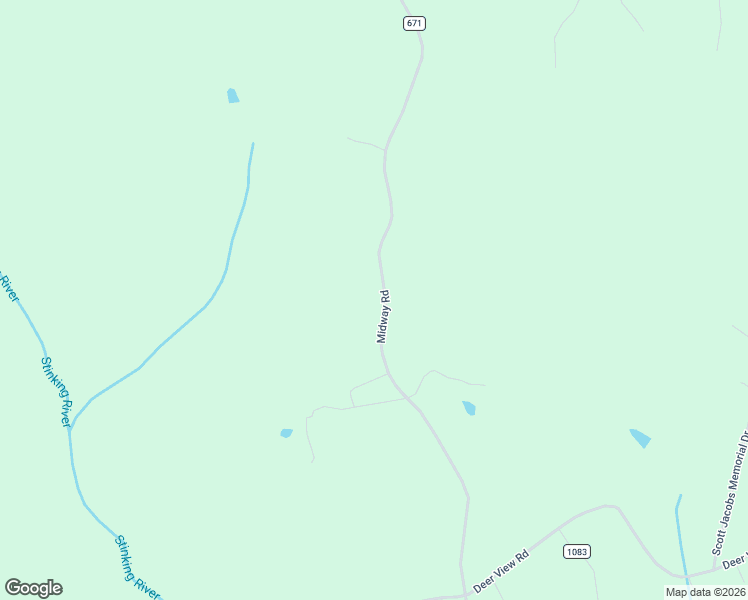 map of restaurants, bars, coffee shops, grocery stores, and more near 3585 Midway Road in Gretna