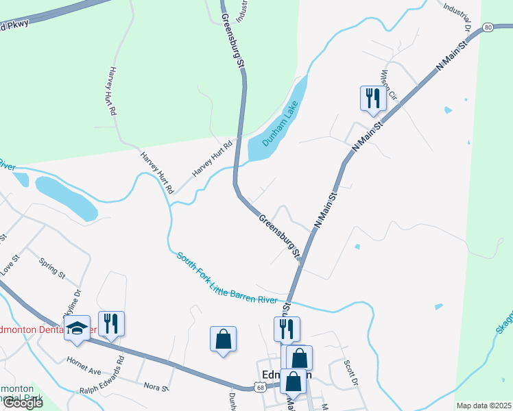 map of restaurants, bars, coffee shops, grocery stores, and more near 110 Sunset Drive in Edmonton
