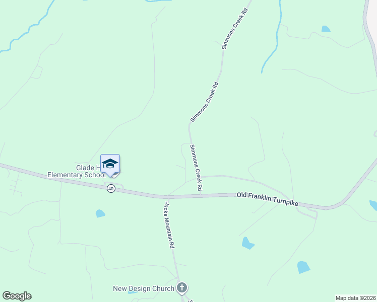 map of restaurants, bars, coffee shops, grocery stores, and more near 168-320 Simmons Creek Road in Union Hall