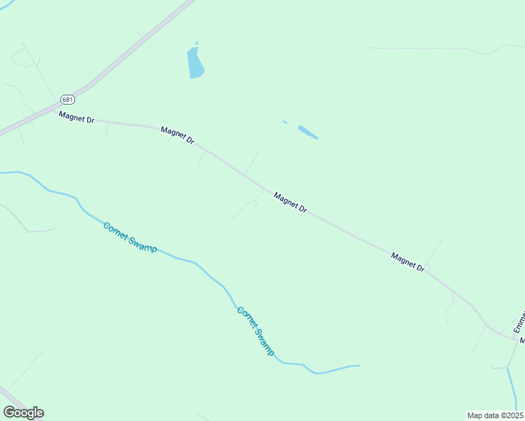 map of restaurants, bars, coffee shops, grocery stores, and more near 11150 Magnet Drive in Smithfield