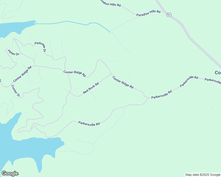 map of restaurants, bars, coffee shops, grocery stores, and more near 285-299 Center Ridge Road in Eddyville