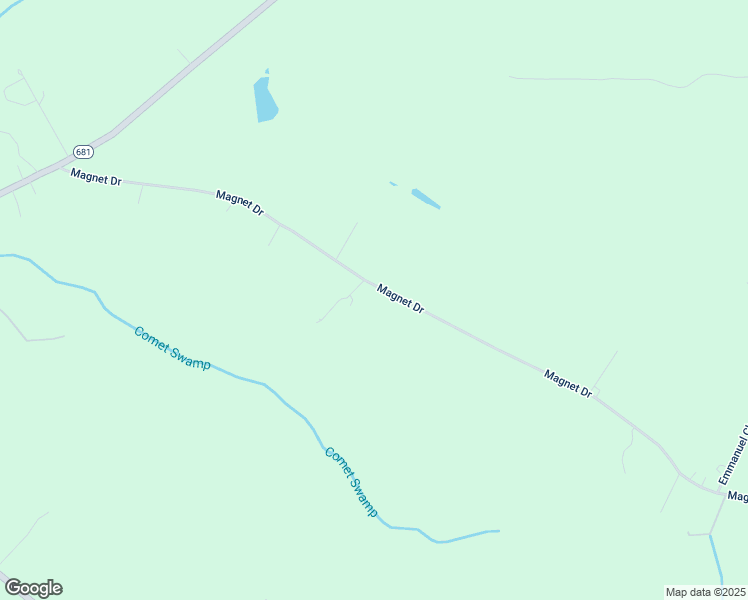 map of restaurants, bars, coffee shops, grocery stores, and more near 11150 Magnet Drive in Smithfield