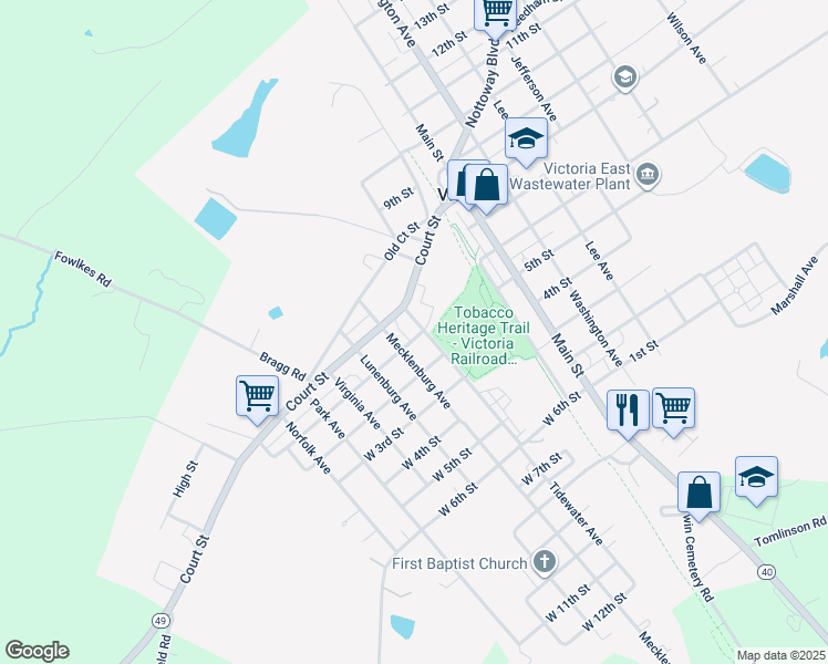 map of restaurants, bars, coffee shops, grocery stores, and more near 1721 Tidewater Avenue in Victoria