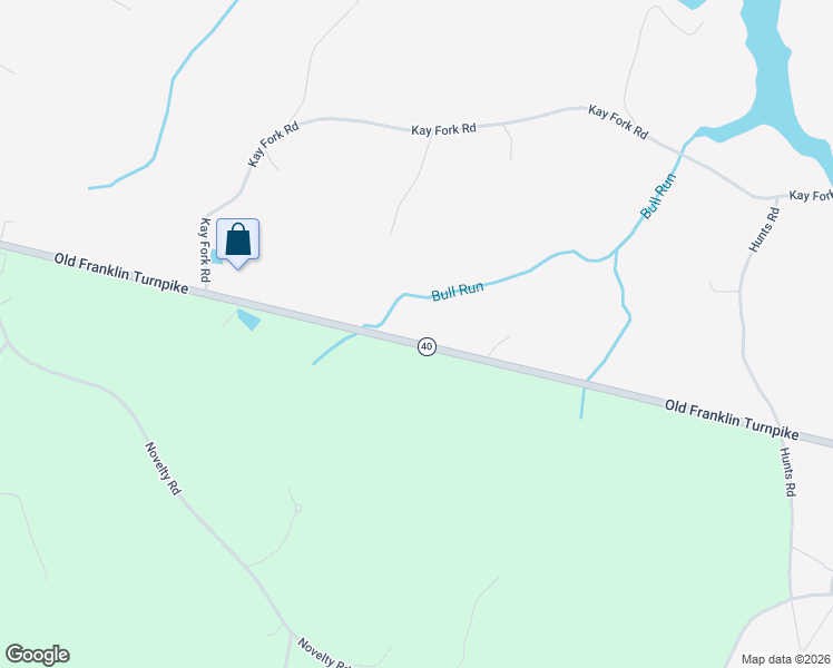 map of restaurants, bars, coffee shops, grocery stores, and more near 13061 Old Franklin Turnpike in Penhook