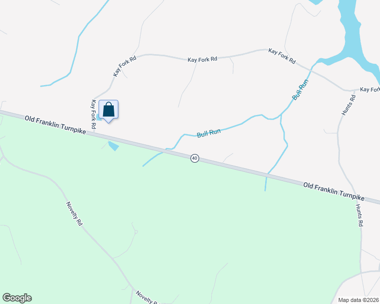 map of restaurants, bars, coffee shops, grocery stores, and more near 13061 Old Franklin Turnpike in Penhook