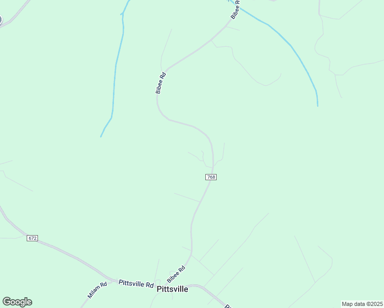 map of restaurants, bars, coffee shops, grocery stores, and more near 841 Bibee Road in Pittsville