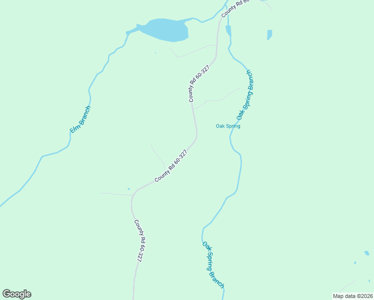map of restaurants, bars, coffee shops, grocery stores, and more near County Road 60-327 in Ellsinore