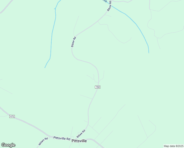 map of restaurants, bars, coffee shops, grocery stores, and more near 841 Bibee Road in Pittsville