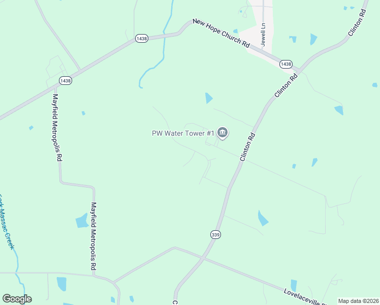 map of restaurants, bars, coffee shops, grocery stores, and more near 1525 Falcons Ridge Boulevard in Paducah