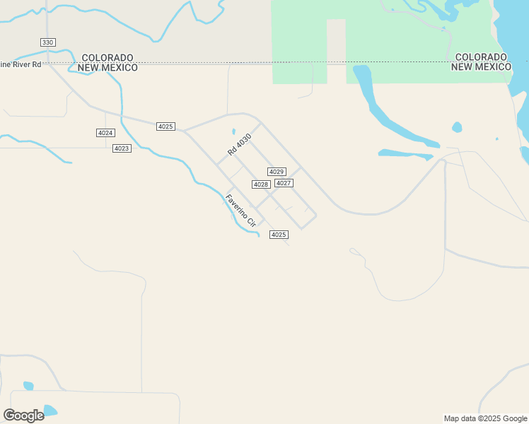 map of restaurants, bars, coffee shops, grocery stores, and more near 95 County Road 4025 in Navajo Dam