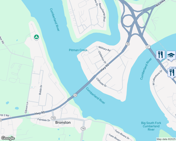 map of restaurants, bars, coffee shops, grocery stores, and more near 33-233 Weyland Drive in Somerset